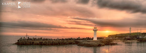 Breakwater Lighthouse Sunrise, Wollongong (AC032P)