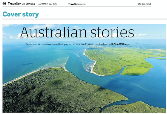 'Australian Story' by Sue Williams | 22 January 2017 Traveller on Sunday