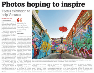 'Photos hoping to inspire' by Desiree Savage | 13 May 2019 Illawarra Mercury
