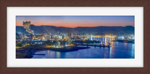 Framed Panoramic Photograph - Single (Large)