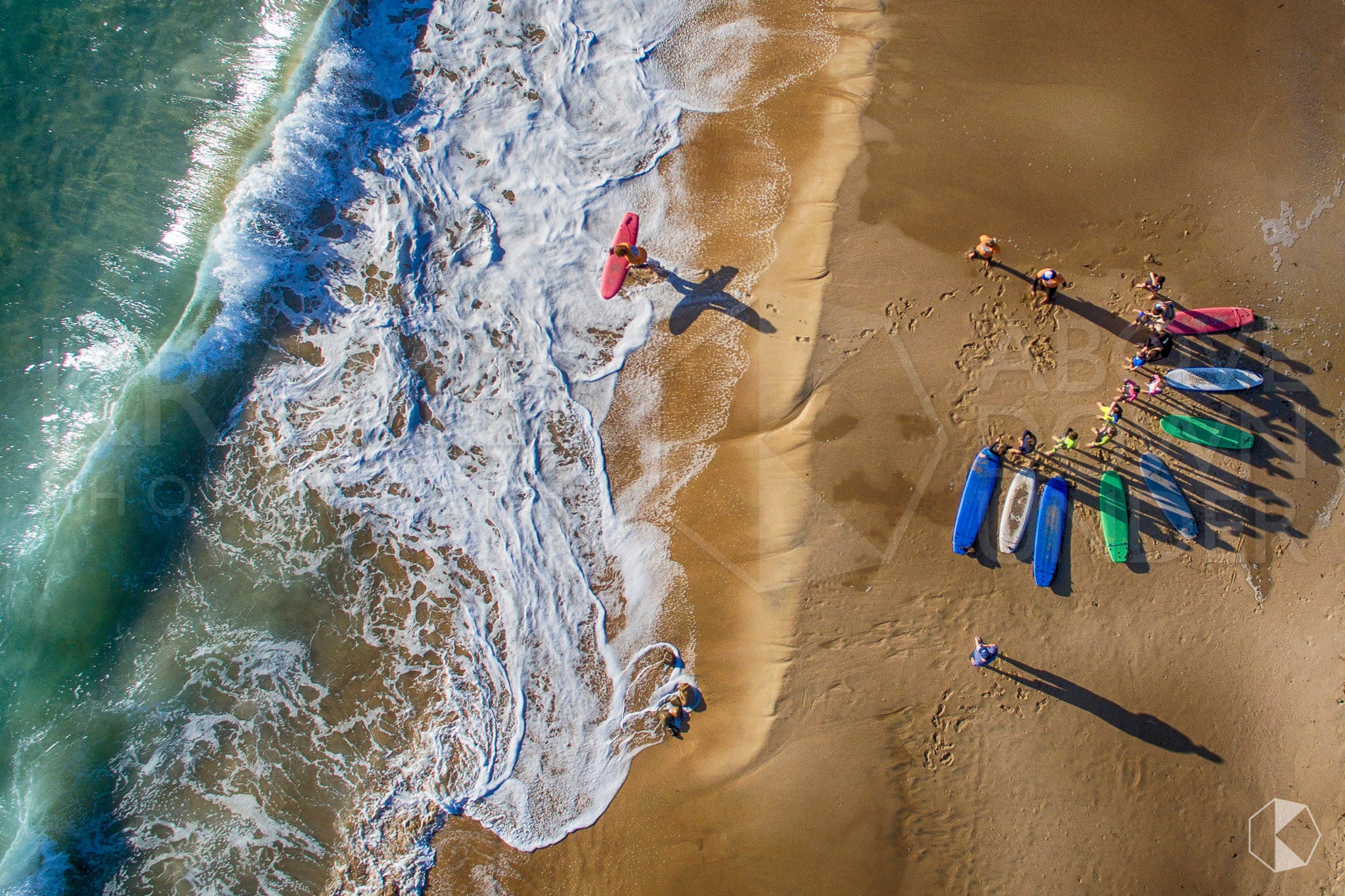 Bulli Beach from Above, Wollongong (AC014R)