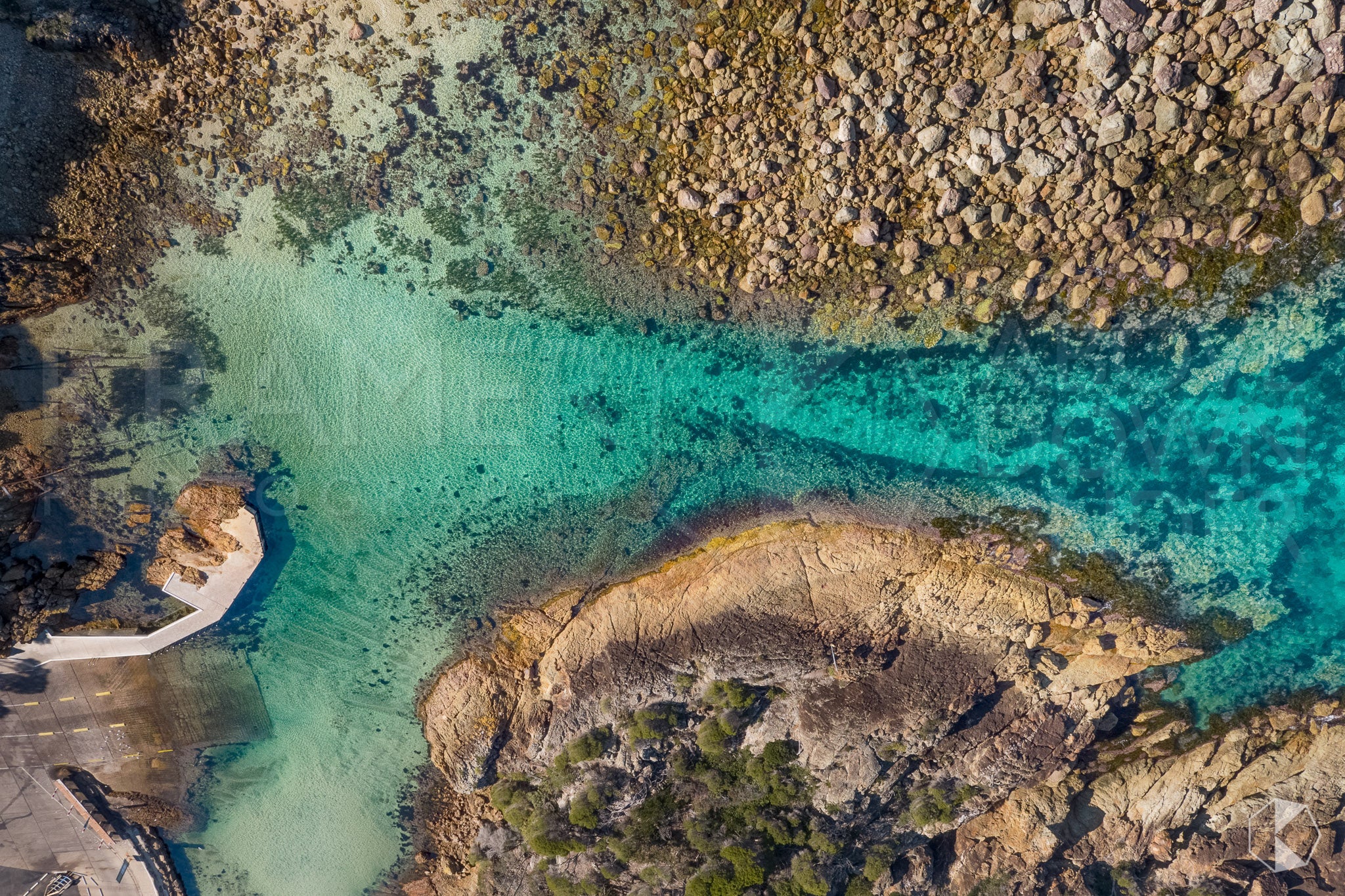 Kianinny Bay from Above, Sapphire Coast (AH009R)