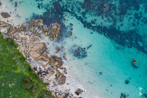 New Year Island from Above, King Island (KI560R)