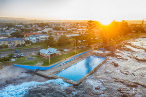 Shellharbour Pool Sunset, Shellharbour (AD043R)