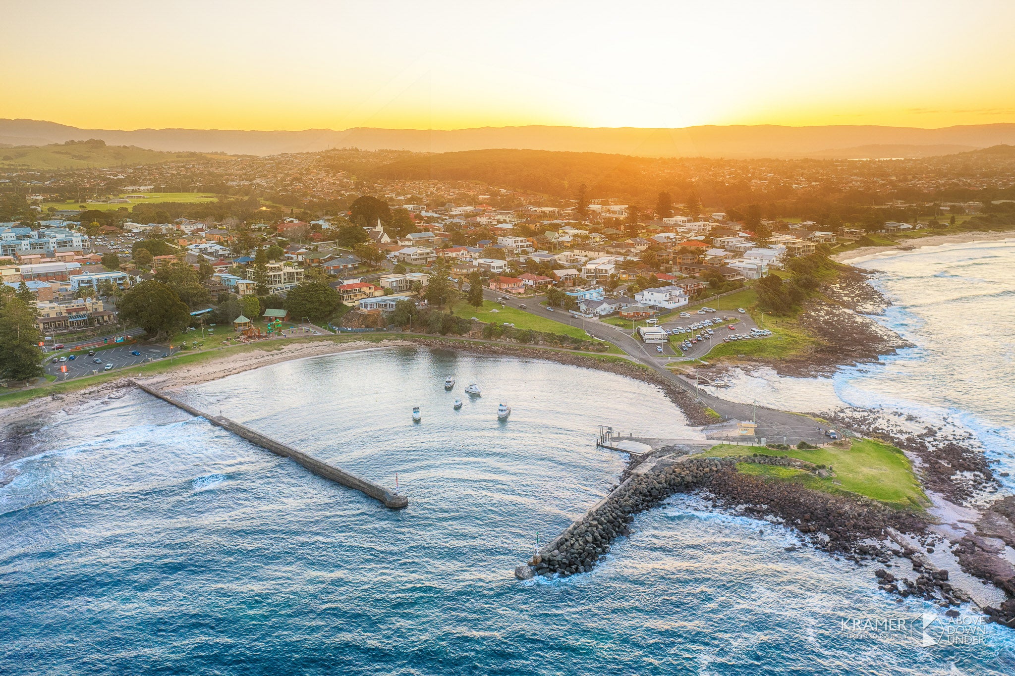 Shellharbour Village Sunset, Shellharbour (AD040R) - Kramer Photography