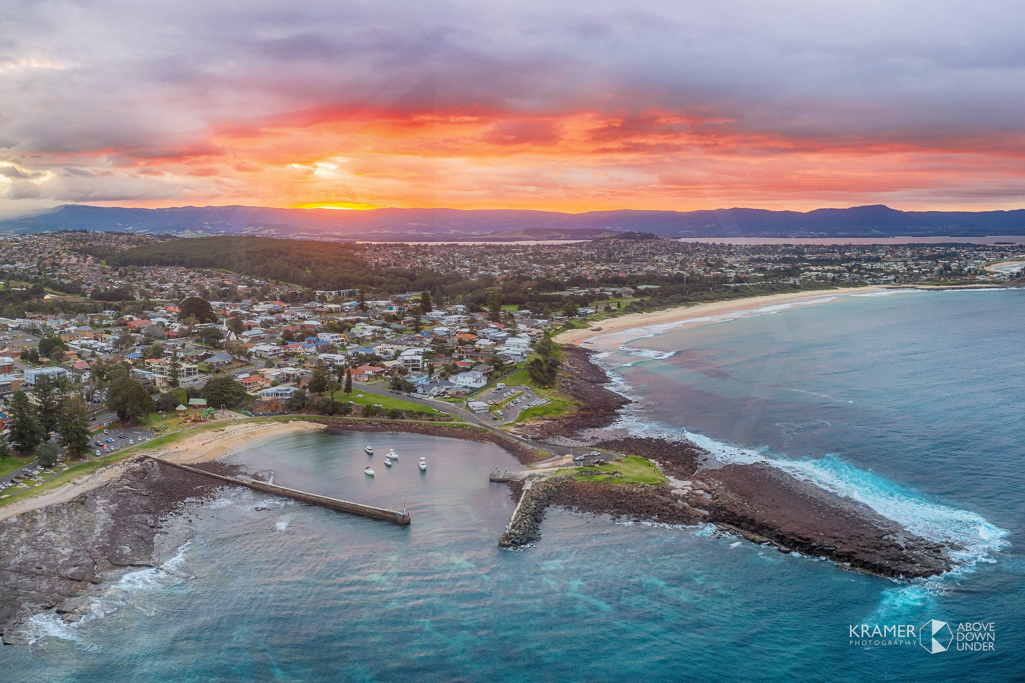 Shellharbour Village Sunset, Shellharbour (AD045R) - Kramer Photography