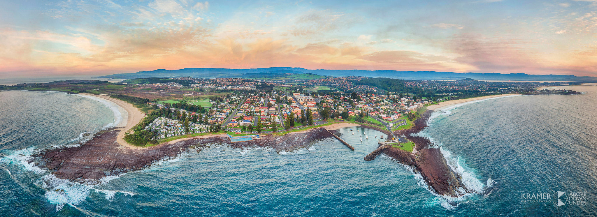 Sunrise Aerial, Shellharbour (AD026P)